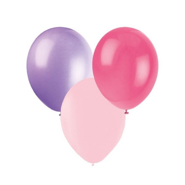 Ballonger M�rkrosa, Lila, Rosa