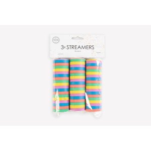 Serpentiner - 18 x 400 cm - 3-pack Serpentiner - 18 x 400 cm - 3-pack