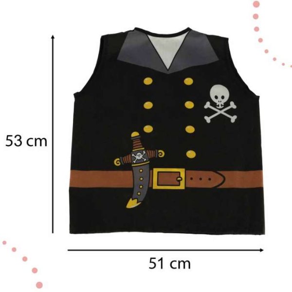 Piratkostym Barn 3-8 år 53x47 cm - Utklädnad Piratkostym Barn 3-8 år 53x47 cm - Utklädnad