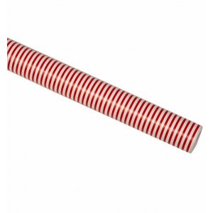 Presentpapper - Stripes - Rd/Vitt - 2-pack