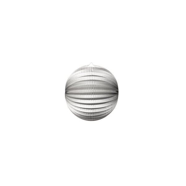 Lykta - Papper - Silver Metallic - 25 cm Lykta - Papper - Silver Metallic - 25 cm
