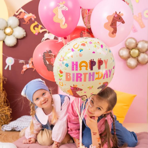 Folieballong - 45 cm - Happy Birthday - Hstparty
