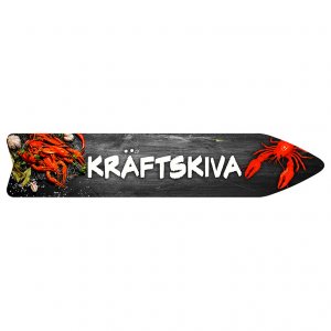 Tr�skylt - Kr�ftskiva