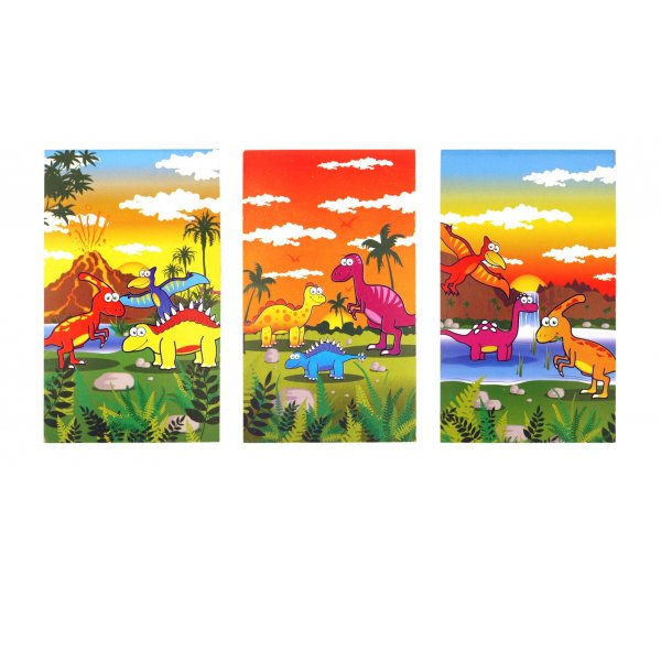 Litet skrivh�fte - S�ta dinosaurier - 1 st