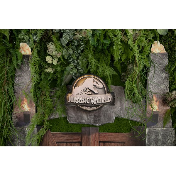 Folieballong Jurassic World-logo - Mix