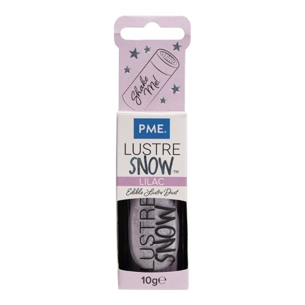 �tbart glitter - Lila- Edible Lustre Snow - PME - 10 g