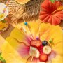Snackspinnar/Drinkpinnar - Mixade f�rger - 12 cm - 25 st