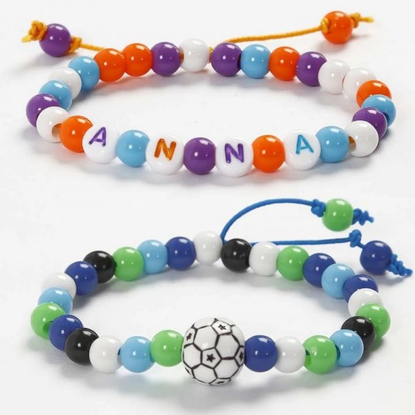 Pärlor - 10 mm - Färgglad Mix Pärlor - 10 mm - Färgglad Mix