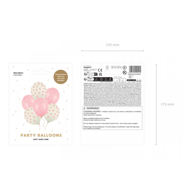 Ballonger rosetter - Mix