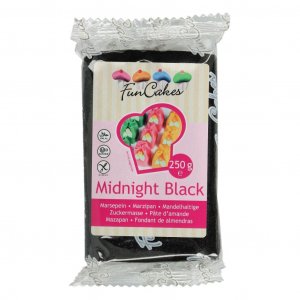 Marsipan - Midnight Black - Funcakes