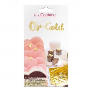 tbart bladguld - Scrapcooking - 4-pack