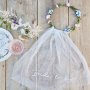 Blomsterkrans med sl�ja