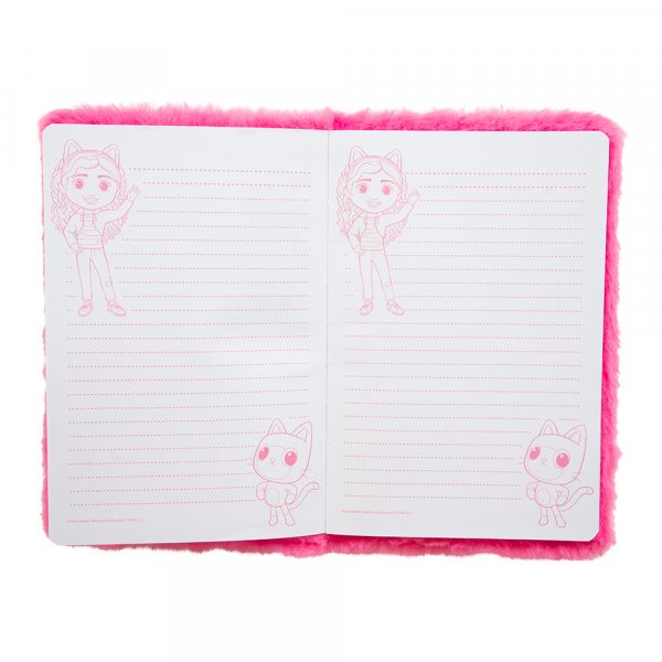 Anteckningsbok - Gabby\\\'s Dollhouse - Fluffy notebook Anteckningsbok - Gabby\\\'s Dollhouse - Fluffy notebook