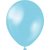 Miniballonger enfrgade - Premium 13 cm - Pearl Sky Blue - 25-pack
