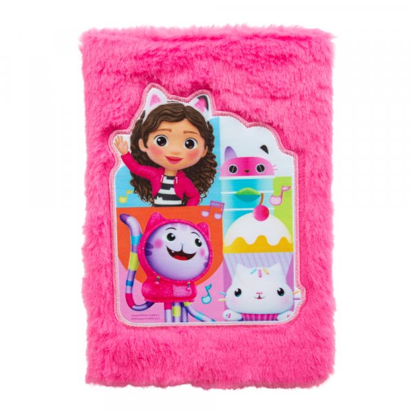 Anteckningsbok - Gabby\\\'s Dollhouse - Fluffy notebook