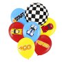 Ballongbukett - Racing - 7 balonger