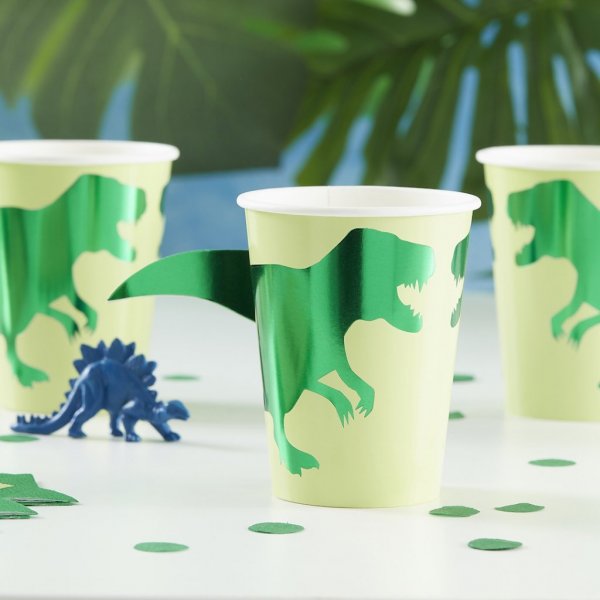 Pappmuggar - Roarsome - 8 st