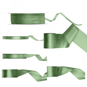 Satinband - Sage - 25 meter