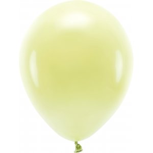 Enfrgade ballonger - Eco 30 cm - Ljusgul - 10-pack