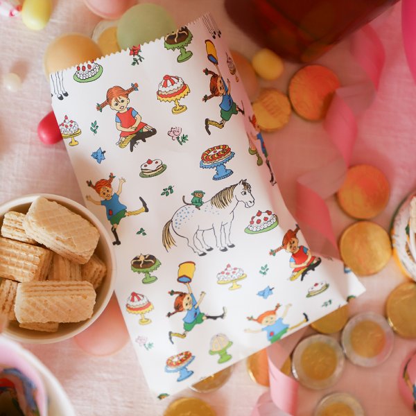 Godispåsar - Pippi Långstrump - 8-pack Godispåsar - Pippi Långstrump - 8-pack