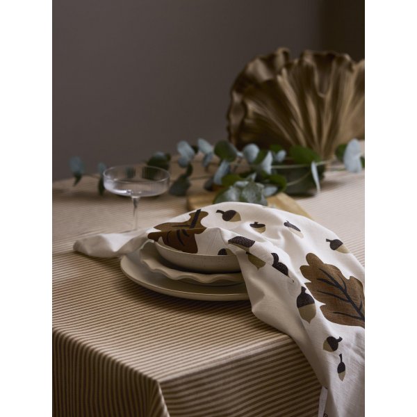 Ekollon k�kshandduk 50 x 70 cm - M�rk nougat