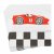 Servett - Bil med Silverfolie 16-pack (33x33 cm)