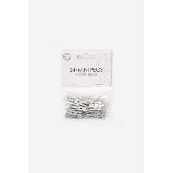 Tr�kl�mmor - Silver - 24-pack
