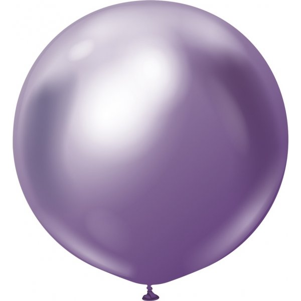 Ballonger enfrgade - Premium 60 cm - Purple Chrome