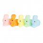 Bordsdekorationer - Sm harar - Pastell - 5-pack