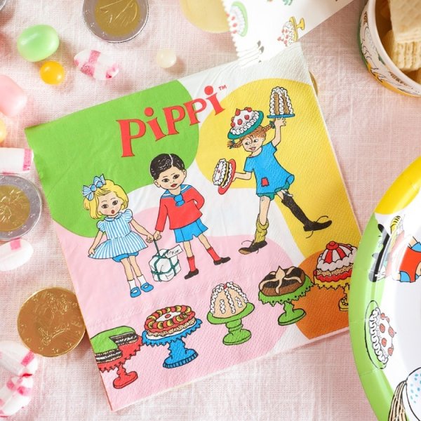 Pippi L�ngstrump Servetter
