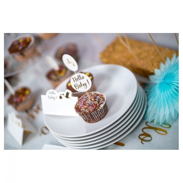 Cake Picks - Hello Baby - 6-pack