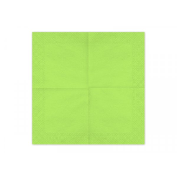 Pappersservetter - Ljusgr�n