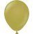 Miniballonger enfrgade - Premium 13 cm - Olive - 25-pack