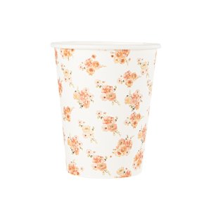 Pappmuggar - Rosa - 8-pack