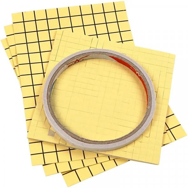 Dubbelhftande tejp - 3D-kuddar - Sticky Pack