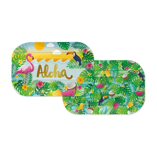 Mattallrikar - Aloha - 30x20 cm - 2-pack Mattallrikar - Aloha - 30x20 cm - 2-pack