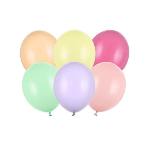 100 pack Pastellballonger