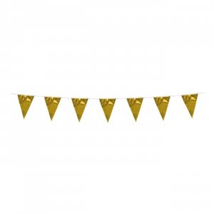 Vimpelgirlang Metallic Guld 3m