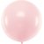 Jtteballong Enfrgad - Ljusrosa - Storlek: 1m