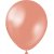 Ballonger enfrgade - Premium 30 cm - Metallic Rose Gold - 10-pack