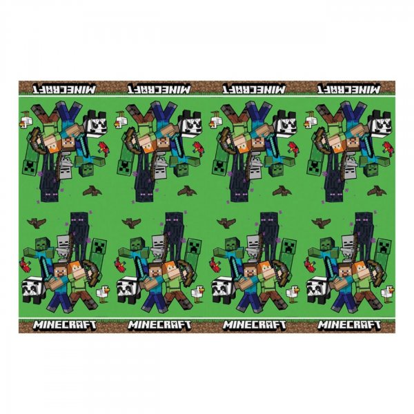 Bordsduk Minecraft 120x180 cm