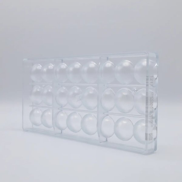 Pralinform - CW1217 Halvklot - 3 cm - Chocolate World Pralinform - CW1217 Halvklot - 3 cm - Chocolate World