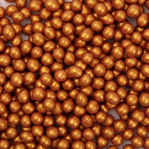 Sockerp�rlor - Guld - 4 mm - PME - 74 g
