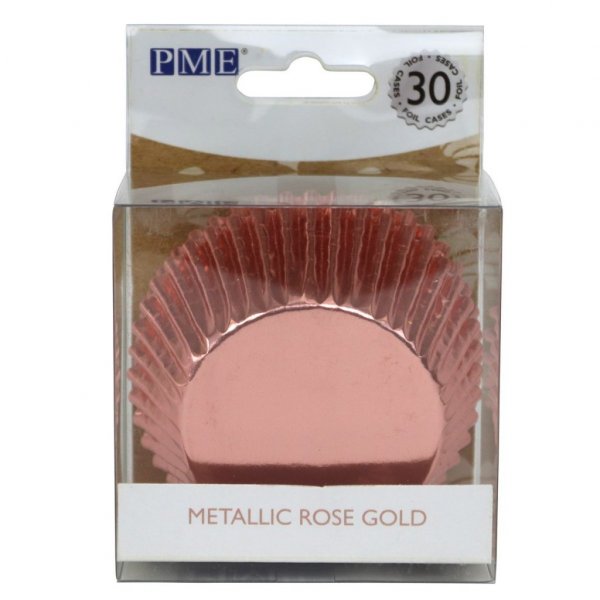 Muffinsformar - Folie - Roséguld - 30-pack Muffinsformar - Folie - Roséguld - 30-pack