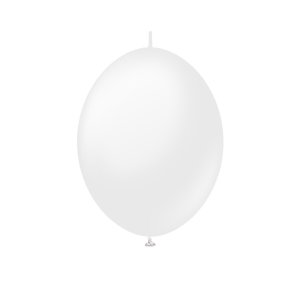 Latexballonger - K-Link - Opaque Satin Snow White - 30 cm 50-pack