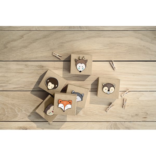 Miniklädnypor - Natur - 20-pack Miniklädnypor - Natur - 20-pack