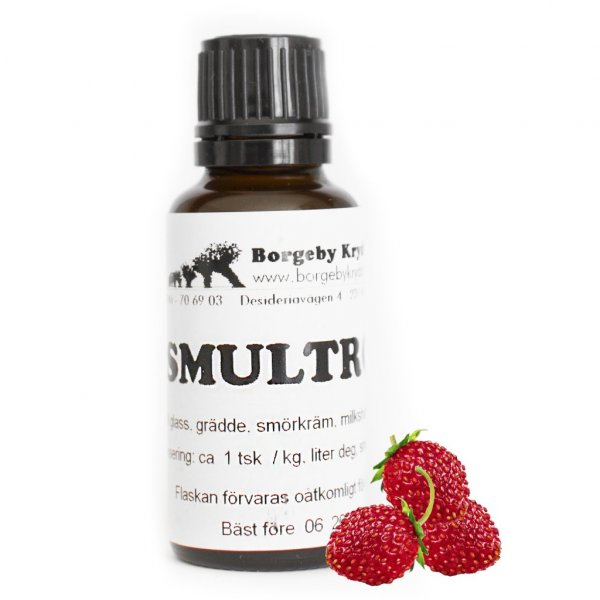 Arom - Borgeby Kryddgrd - Smultron - 25 ml