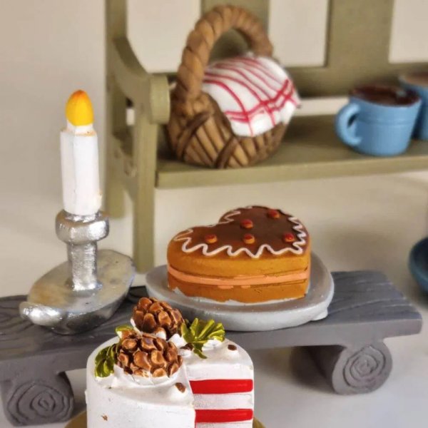 Miniföremål - Ljusstake - Silver Miniföremål - Ljusstake - Silver