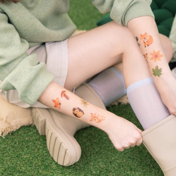 Tatueringar - Skogens vänner - 20 st Tatueringar - Skogens vänner - 20 st