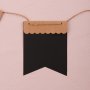 DIY Vimpel - Chalkboard